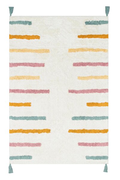 Eko Halı COTTON BOON XW CBN 03 MULTY XW Yıkanabilir Kaymaz Tabanlı Naturel Pa...