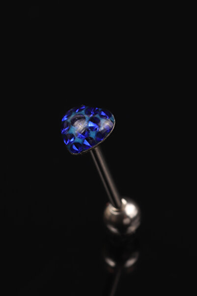 depozoom Cerrahi Çelik  Dil Piercingi  Dayanıklı ve Anti Bakteriyel Hassas Ci...