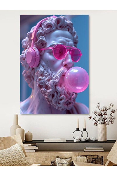 Tunax POP ART HEYKEL KANVAS TABLO RESTORAN EV DUVAR SALON OFİS HEDİYELİK DEKA...