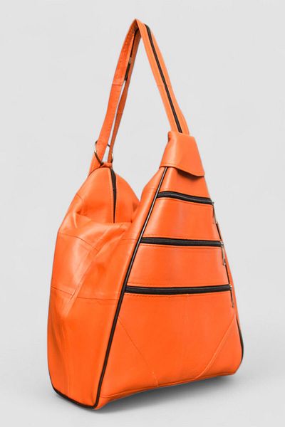 Lederax Genuine Leather Multi-Compartment Backpack and Shoulder Bag - Ld52