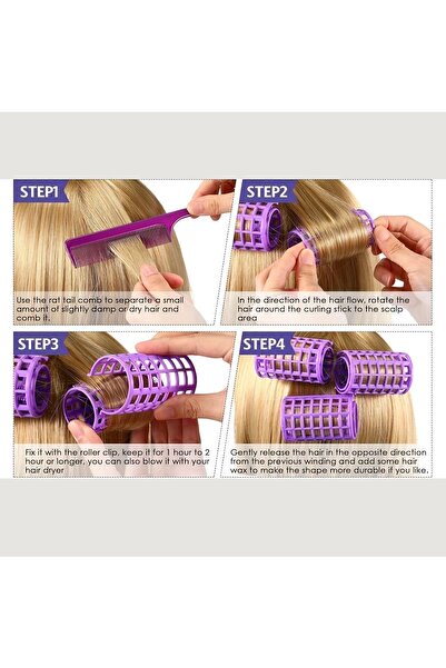 Transformacion Нічні бігуді - 10 штук без підігріву для укладання волосся Natural Curl