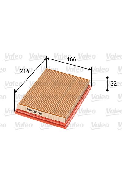 VALEO Air Filter Mini R50 R53 R52 Ford Fiesta 5 Fusion Mazda 2 Dy Gnzrz