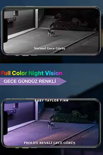 PROLİFE 10'Lu Güvenlik Kamerası Seti-Gece Renkli Görüşlü Full HD 5 Mp Yüz ve Araç Tanımalı Kamera Sistemi