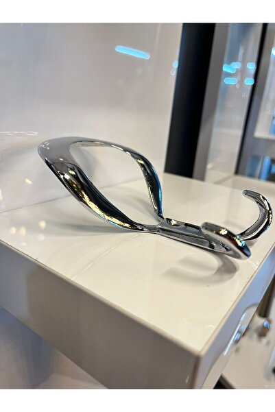 Taşkın Aksesuar شماعة معدنية مثلثة، شماعة معطف كبيرة، خزانة من الكروم، أثاث حديث، مرحاض