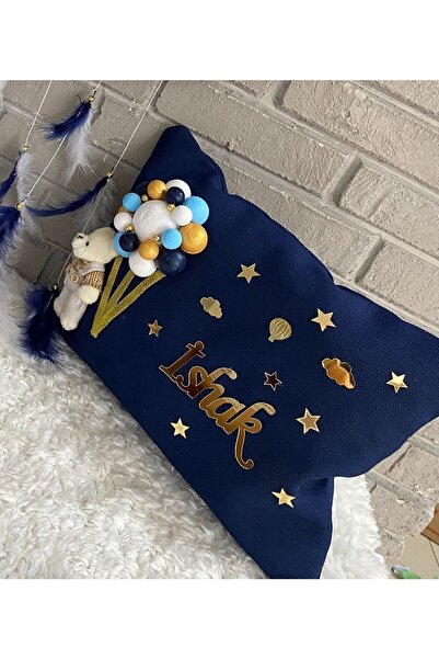 NeşeliAtölyem Ayıcıklı Bubble Bebek Takı Yastığı Takı Yastık