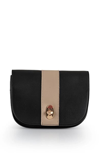 GOYET Della Cross Chain Strap Lock Cover Model Arm and Shoulder Bag GY012
