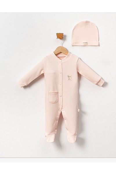 Ufuk Çizgisi Girl's 9-24 Months Hat Jumpsuit