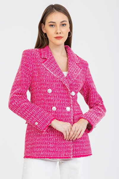 Reji Püsküllü 4 Düğme Ceket