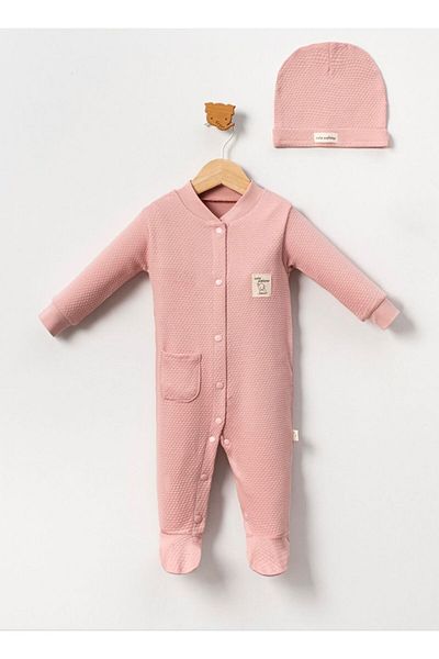 Ufuk Çizgisi Girl's 9-24 Months Hat Jumpsuit