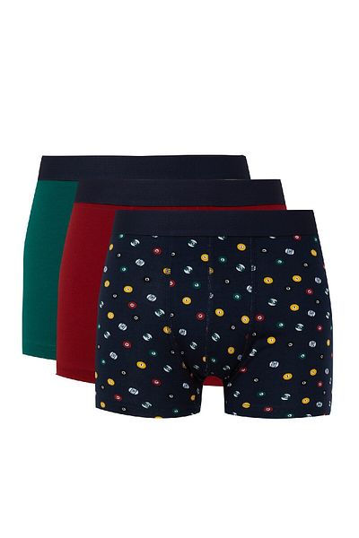 DeFacto 3-teiliger Boxer mit Balldruck A5996ax24cw
