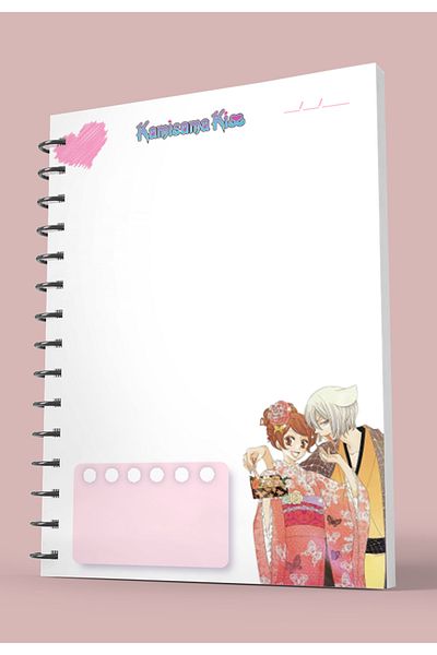 nihonwosekai Kamisama Kiss Shoujo Anime A5 Dimensiune 50 de coli Caiet cu spirală