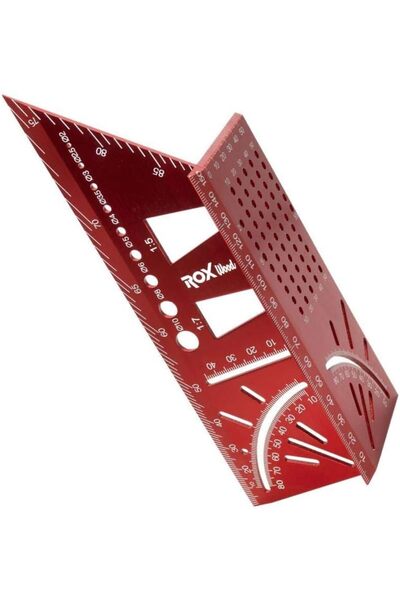 Genel Markalar Wood 0092 Alüminyum 3D Açılı Gönye İşaretleme 150 mm