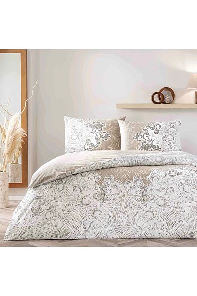 STOREMAX Cotton Duvet Cover Set Mink Double Strbuyx 1073147