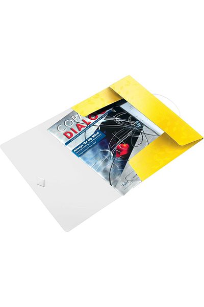 STOREMAX Ysstorex Active Wow Slim Elastic File, Metallic Yellow Starcolxollection 655141