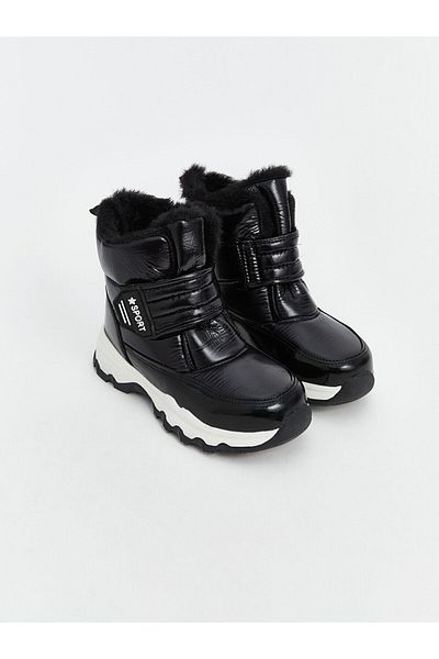 LC Waikiki LCW STEPS Ροζ Velcro Girl's Snow Boots