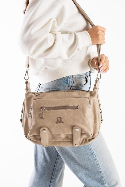 Baginn Geantă de damă, cu curea încrucișată, din piele vegană, de umăr, 32*22 cm, geantă mega din piele artificială