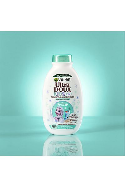 Garnier Ultra Doux Kids 2 in 1 Oats Delicacy Shampoo & Detangler 400ml - Frozen