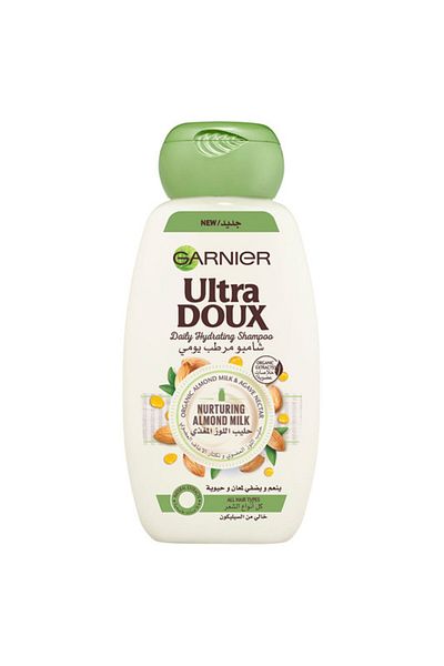 Garnier U.DOUX HYDRATING SHAMPOO ALMOND MILK /AGAVE NECTAR 2 x 400 ML