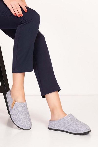 Gondol Comfortable and Light Felt - Inside and Outside Ev Slippers Ev.320