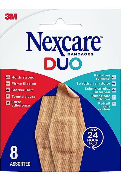 Nexcare مجموعة ضمادات دوو المتنوعة 8 قطع