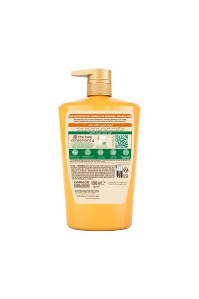 Garnier Ultra Doux Honey Treasures Repairing Shampoo, 1000 ml