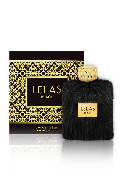 Lelas ليلاس فور 1443 بلاك أو دي بارفان 100 مل عطر شرقي زهري للجنسين