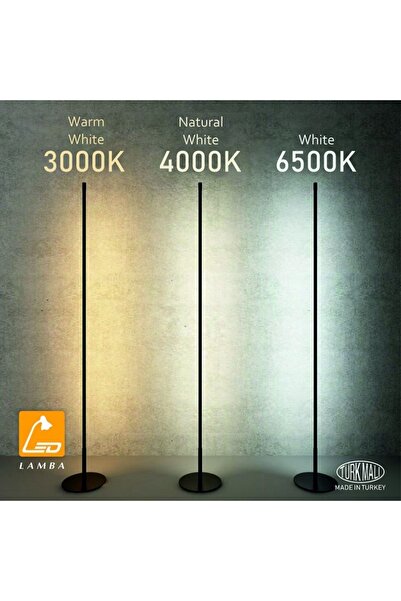 Genel Markalar Led Lambader Dimli 3renk - Kıvrımlı 150 Cm