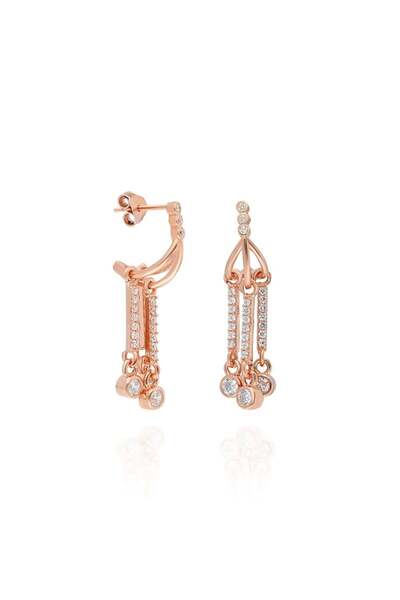 Nereze 925 Ayar Tasarım Sallantılı Kadın Gümüş Küpe