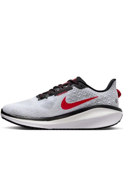 Nike Vomero Zoomx Running Shoes White Red Walking Running Shoes White Red