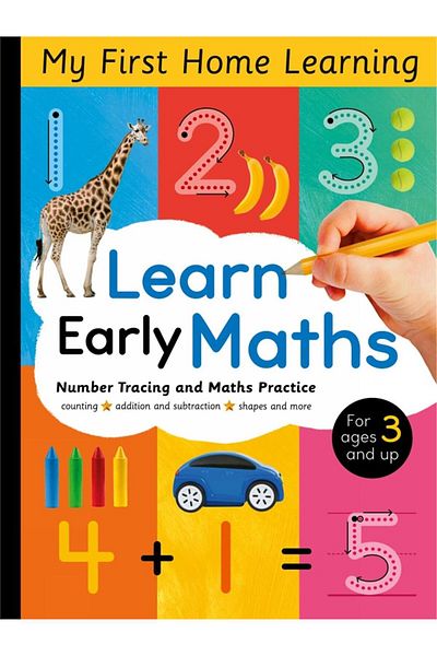 Little Tiger Press First Learning - Early Maths Turkish Book +3 Years Old Basic Level