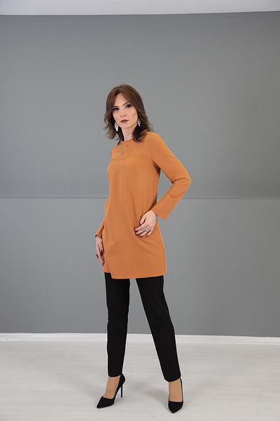 ÖNDER ÖZSOY Sleeved Underwear-tan