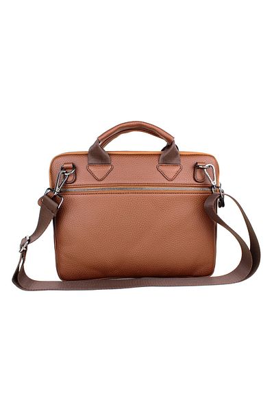 deri,se club Τσάντα για φορητό υπολογιστή Macbook για tablet Unisex Small Size Tan Color 13 ιντσών