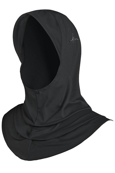 Haşema Act-27 Black Hijab Sports Training Cap