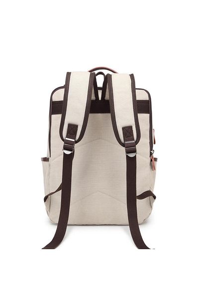 CACTİVE Σακίδιο πλάτης C Active Canvas Fabric Large Size 1260 Beige