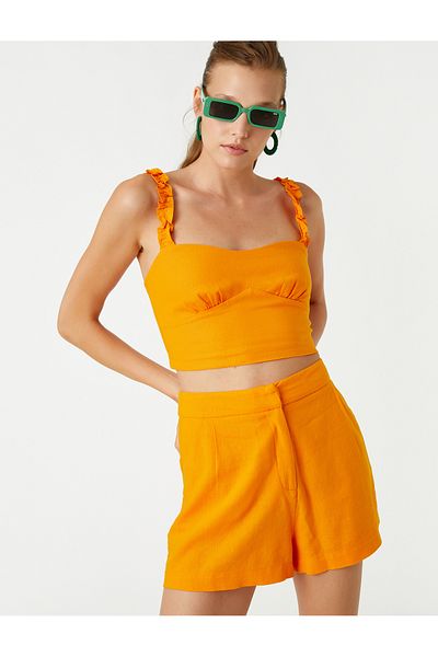 Koton Crop Athlete mit Riemendetail