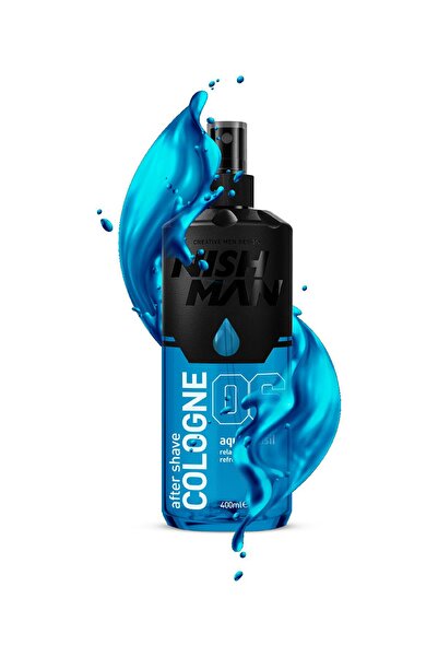 NISHMAN Tıraş Sonrası Kolonya - Aqua D’asil No.6 Special Edition - 400 ml
