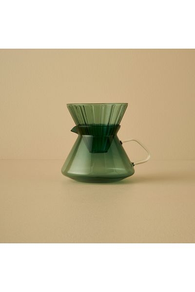 Bella Maison Green Tapered Filtered Coffee Pot - 700 Cc