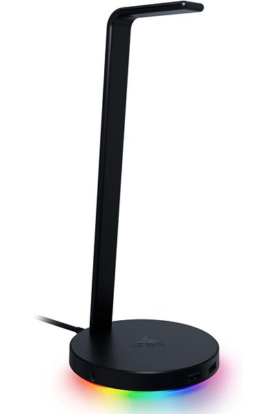 RAZER Base Station V2 Chroma Headset Stand Holder/Chroma RGB Lighting/USB Port - Black