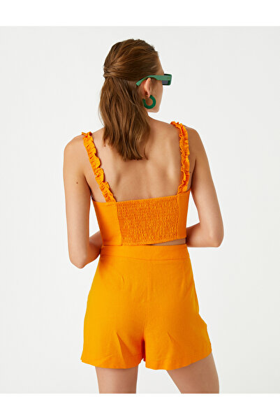 Koton Crop Athlete with Strap Detail