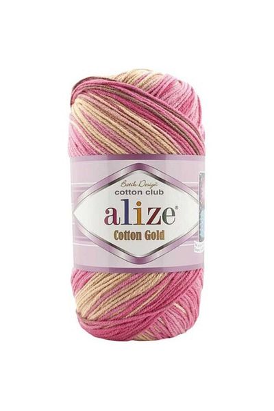 Alize 7829 Μοντέλο - 5 Ζακέτες Tie Dye με μοτίβο Amigurumi, 55% βαμβάκι, 330 μέτρα, 100 γρ.