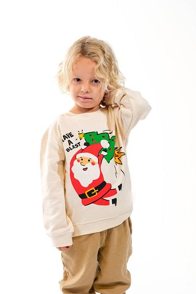 Prime Butik Cycling Collar Christmas Themed Christmas Daddy Unisex Sweater