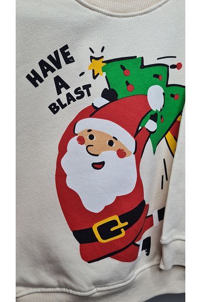 Prime Butik Cycling Collar Christmas Themed Christmas Daddy Unisex Sweater