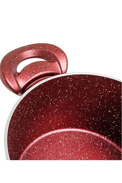 vela Granite Cookware Set 13 Pieces Red Color