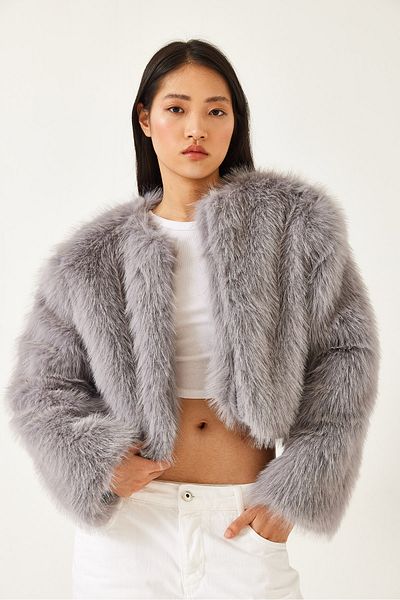 Bianco Lucci Women's Faux Fur Lined Coat 38119 60251968