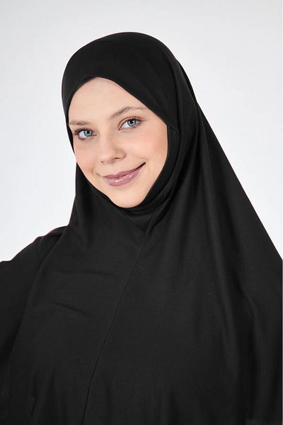 Armanım Ready-made Fitted Teak Practical Scarf Easy-to-Use Hijab Bonnet Ready Turban