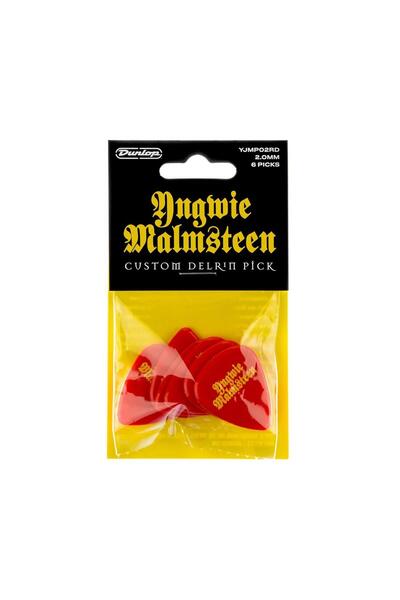 DUNLOP Jim YJMP02RD Malmsteen 6'lı Paket Gitar Pena (2.0 mm)