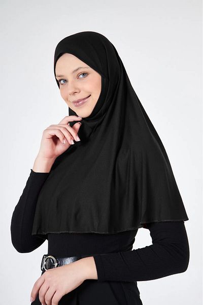 Armanım Ready-made Fitted Teak Practical Scarf Easy-to-Use Hijab Bonnet Ready Turban
