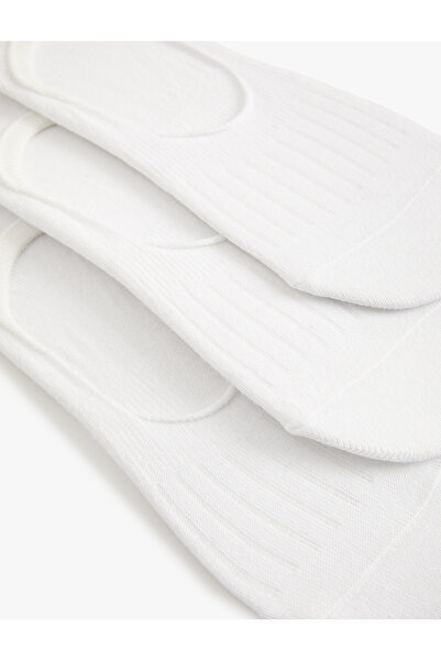 Koton Set of 3 Ballerina Socks Textured