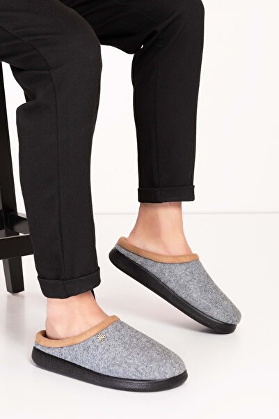 Gondol İçi Kürklü Rahat Ve Hafif Ev Terliği Ev.216