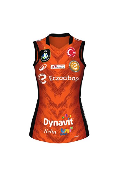 Decathlon Eczacıbaşı 24/25 Orijinal Resmi Voleybol Forması - Turuncu